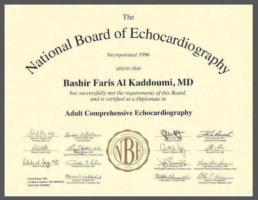American Board of Echocardiography